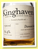 Port Mourant 8 yo (61.4%, Kinghaven, Guyana, 2019) Port Mourant 8 yo (61.4%, Kinghaven, Guyana, 2019)