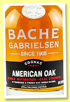 Bache Gabrielsen 'American Oak' (64.1%, OB, cognac, 2021) Bache Gabrielsen 'American Oak' (64.1%, OB, cognac, 2021)