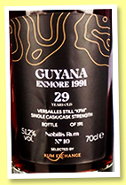 Enmore 29 yo 1991/2021 (51.2%, Nobilis Rum, Selected by Rum Exchange, cask #NR10, 191 bottles) Enmore 29 yo 1991/2021 (51.2%, Nobilis Rum, Selected by Rum Exchange, cask #NR10, 191 bottles)